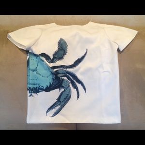 J Crew Crab Shirt Sz 2
